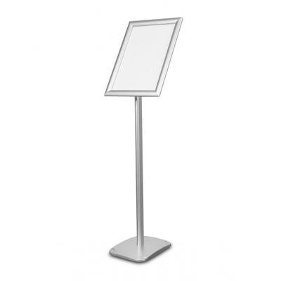 Infoständer »Menü Board Standard« DIN A3, Aluminium silber