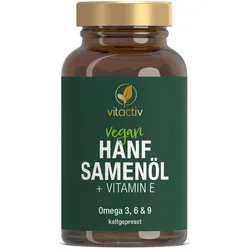 HANFSAMENÖL Kapseln + Vitamin E