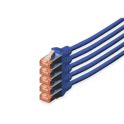Digitus CAT 6 S/FTP Patchkabel, 5 Stück