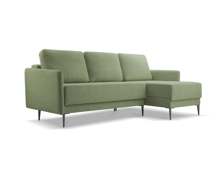 Ecksofa MORIS Grün (SICURO 20) Rechts