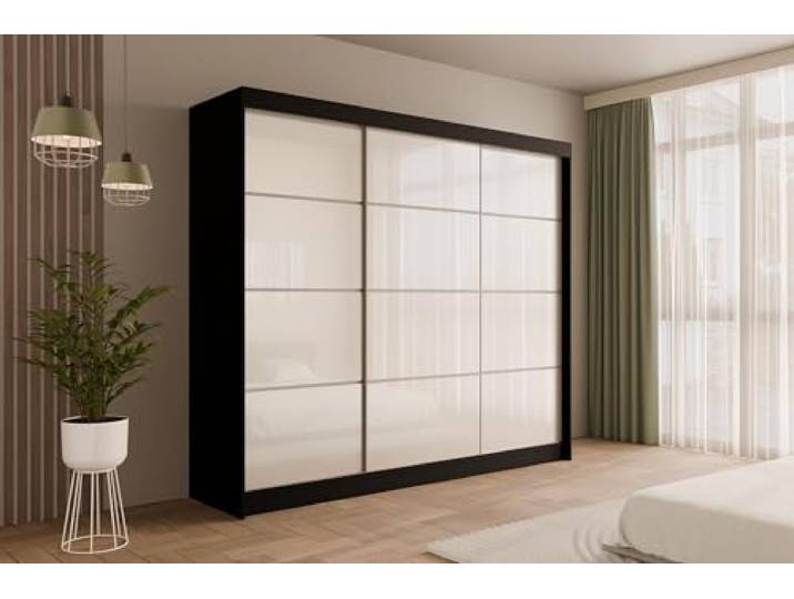 ALTDECOR Schwebetürenschrank, Kleiderschrank PEKA3-250x215 Garderobenschrank mit viel Stauraum, Vielseitiger , Schrank