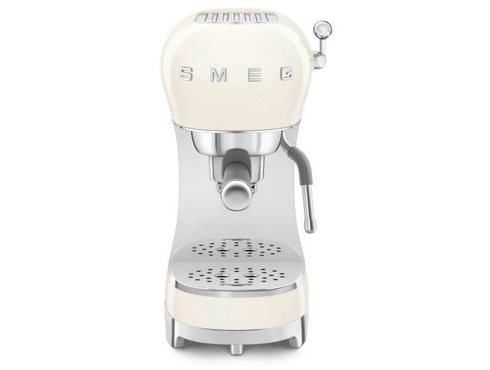 Smeg Espressomaschine, Creme, Kunststoff, 1100 ml, 14.9x33.0x32.9 cm, Kochgeschirr, Küchengeräte, Kaffeemaschinen & Milchschäumer