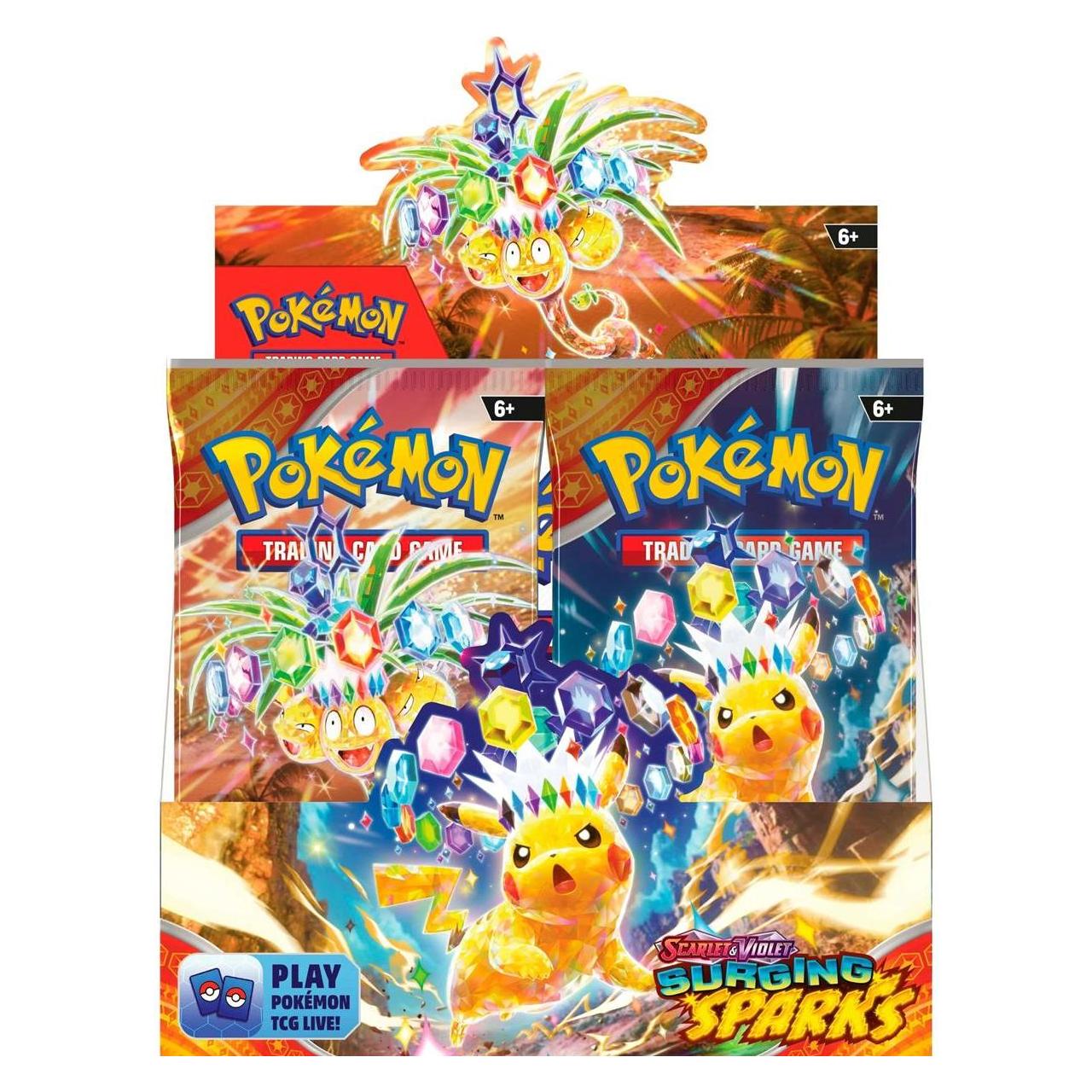 Pokémon Surging Sparks (Englisch, Booster Display) (POK85928)