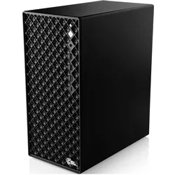CSL Computer Gaming PC M13350H AMD Ryzen 5 5500 16 GB RAM 500 GB SSD Nvid (500 GB, 16 GB, AMD Ryzen 5 5500), PC, Schwarz