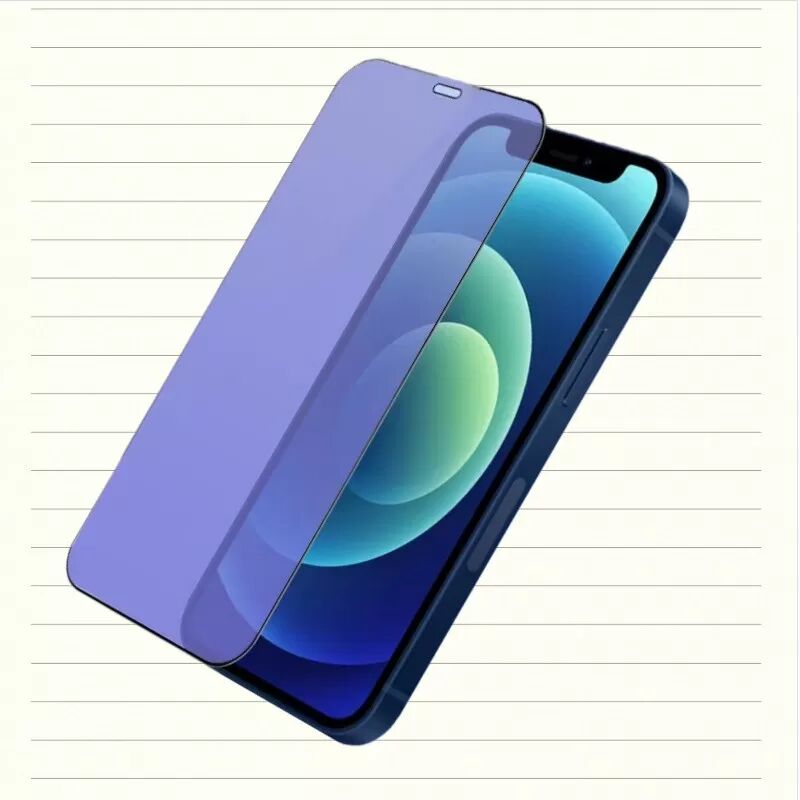 INF Protection d'écran en verre trempé anti-lumière bleue [Plein écran] Compatible avec iPhone 17