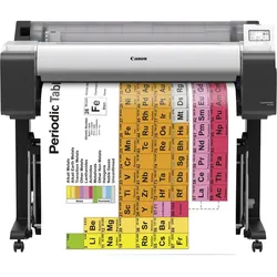 Canon imagePROGRAF TM-350 (Tintenpatrone, Farbe), Drucker, Weiss, Schwarz