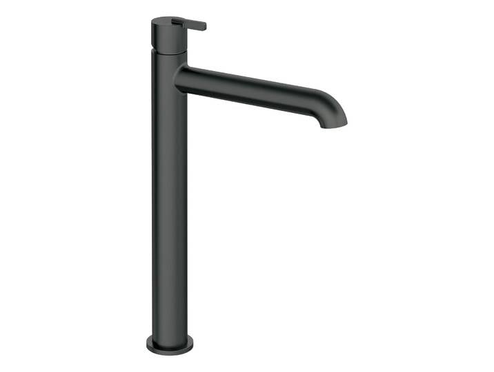 Robinet pour vasque à poser avec mitigeur thermostatique Silia, Nero