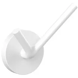 Emco Round Doppel-Handtuchhaken 437513901 40mm, weiss