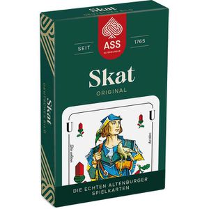 ASS Kartenspiel Altenburger 10045028, Skat, ab 8 Jahre, 3 Spieler, Deutsches Bild