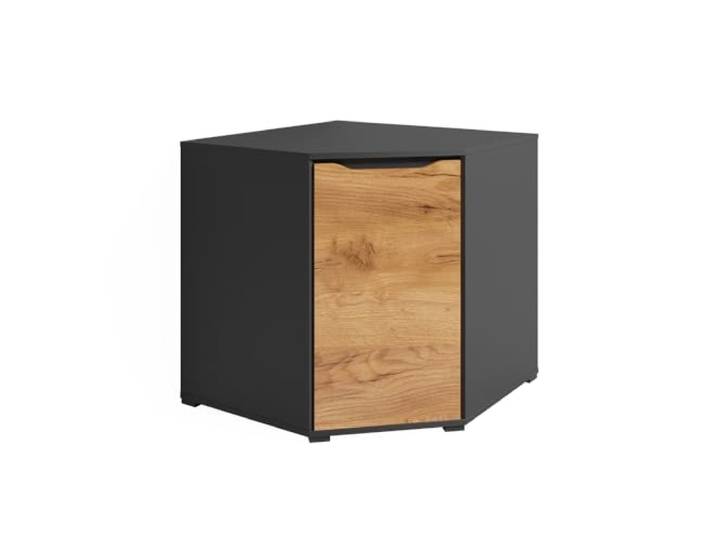 Vicco Kommode Ruben, Goldkraft Eiche, 78 x 76.6 cm mit Türen, zur Aufbewahrung von Kleidung und Textilien geeignet