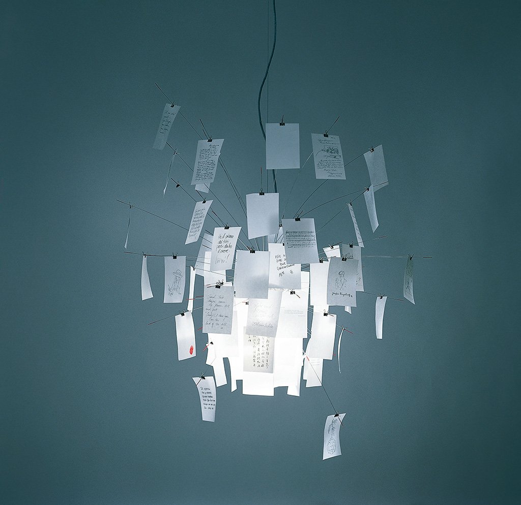 Ingo Maurer Zettel'z 6 Pendelleuchte (200cm Pendellänge) 200cm Pendellänge 1156000
