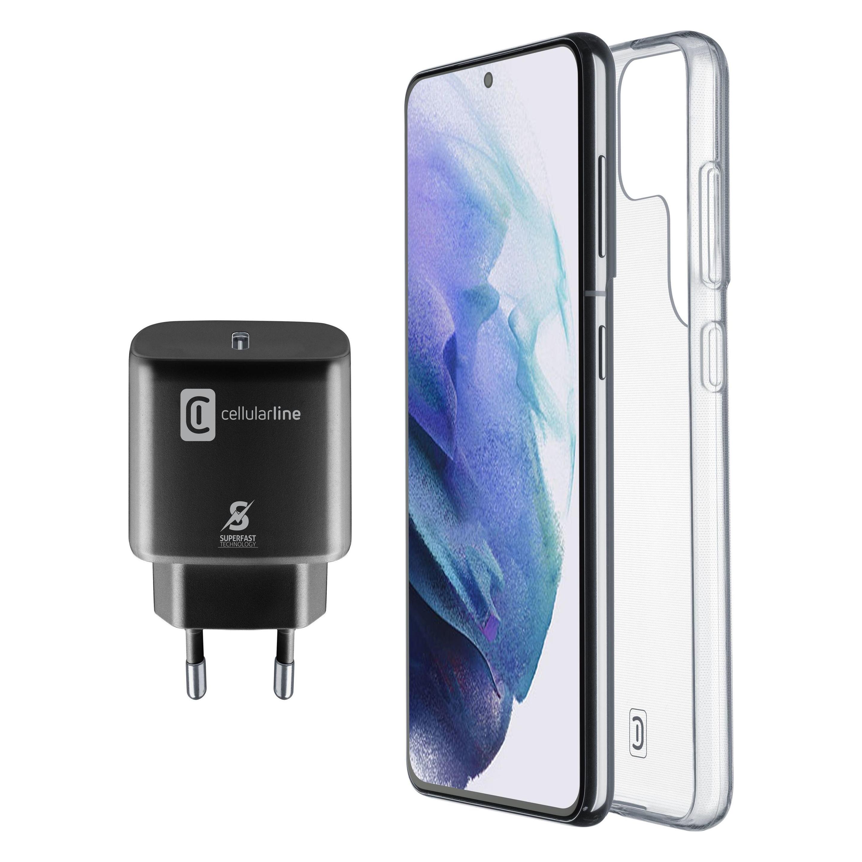 Cellularline Starter Kit (25 W, 1 Port) (STARTKITSMS22U)