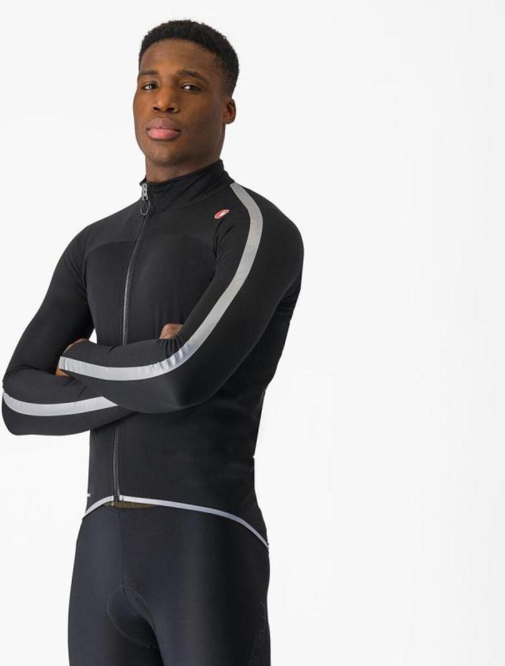 CASTELLI wasserfeste Jacke - ULTRA RAIN CAPE - Schwarz 2XL