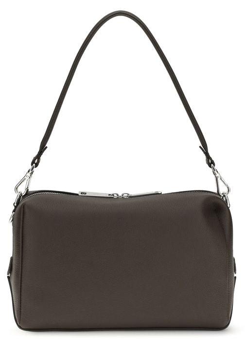 Fendi Schultertasche aus Kalbsleder in Braun