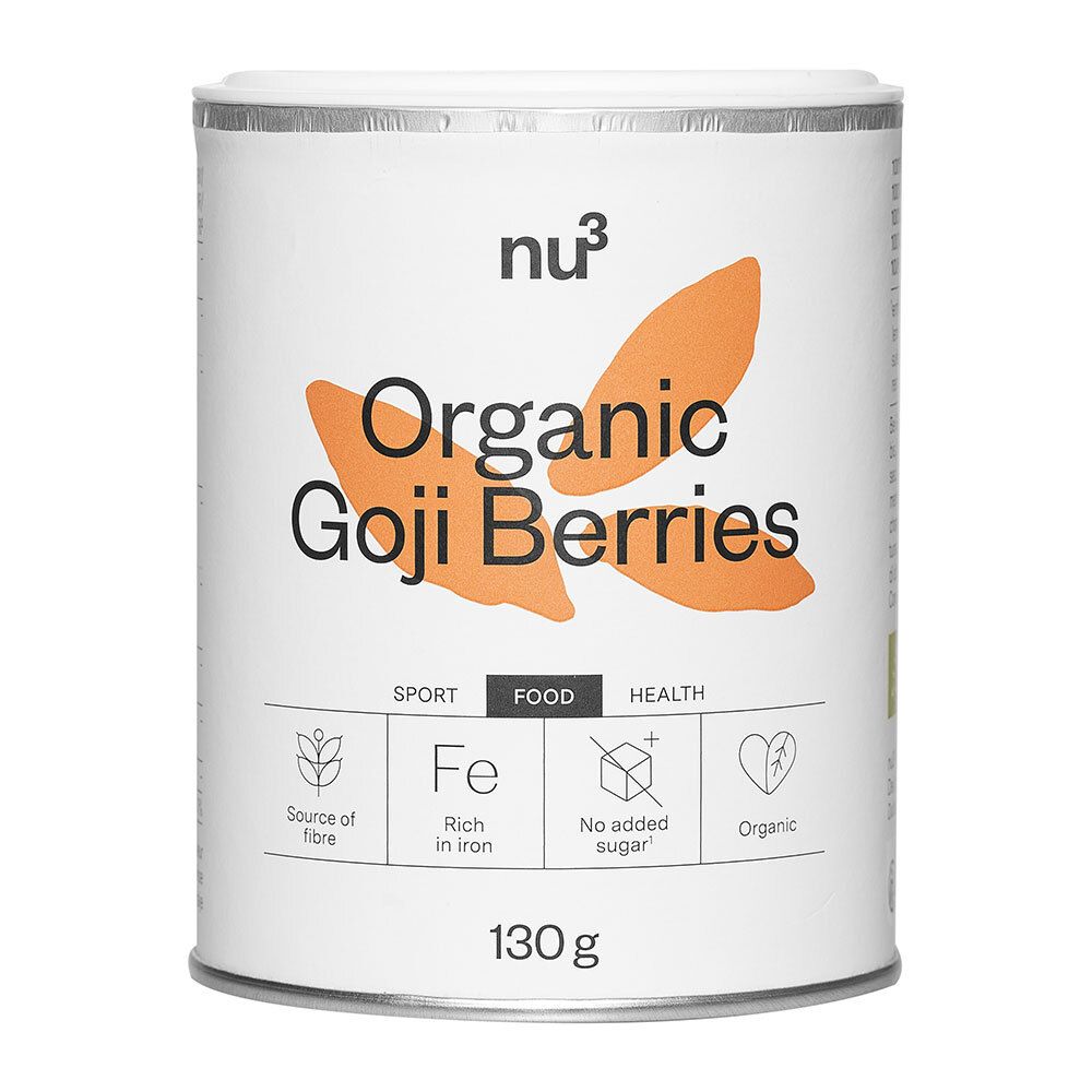 nu3 Bio Goji Beeren 130 g Früchte