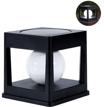 Uplifted Finds 2LED Outdoor Solar Lawn Column Head Light white Light