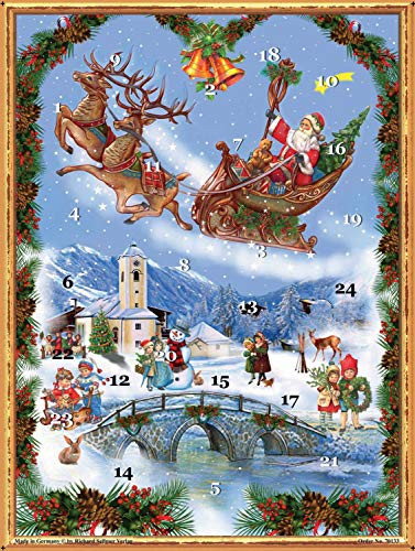 Adventskalender Der Nikolaus kommt van Richard Sellmer Verlag