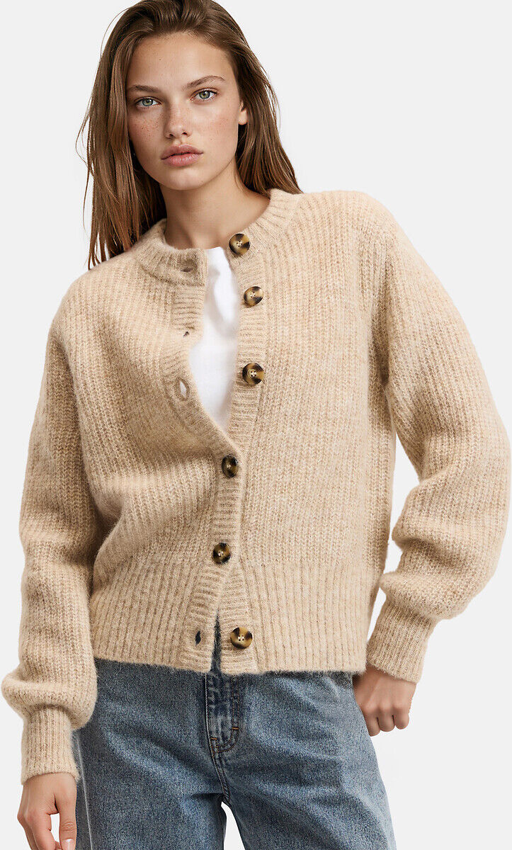 LA REDOUTE COLLECTIONS Cardigan alpaga mélangé, Signature AMBROISE