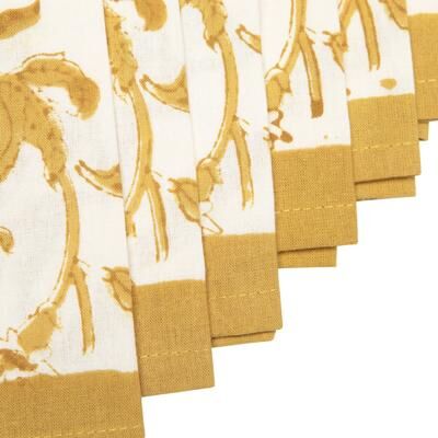 "Couleur Nature Granada Tea Towels - Set of 3 - 20"" x 30"""