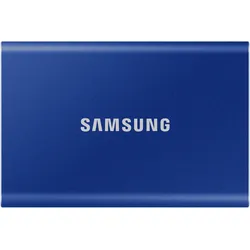 Samsung Portable SSD T7 2 TB USB Typ-C 3.2 Gen 2 (3.1 Gen 2) Blau