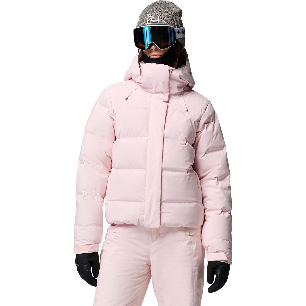 Columbia Women’s Roffe Ridge Down Heat Seal Waterproof Ski Jacket powder pink (697) M 217083-2170834-697-M
