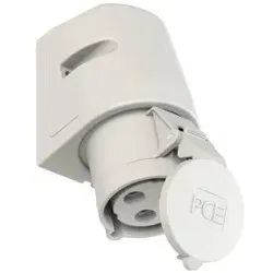 PCE 123-1 CEE-Wandsteckdose 32A 3p 1h IP44 1231