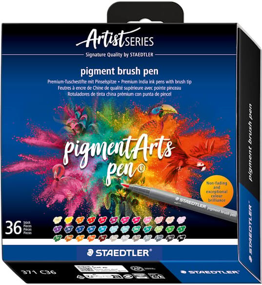 pigment brush penna 36 st 3st