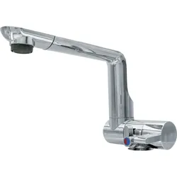 Comet Arona Automatik-Mischer Wasserhahn klappbar mit Mikroschalter chrom