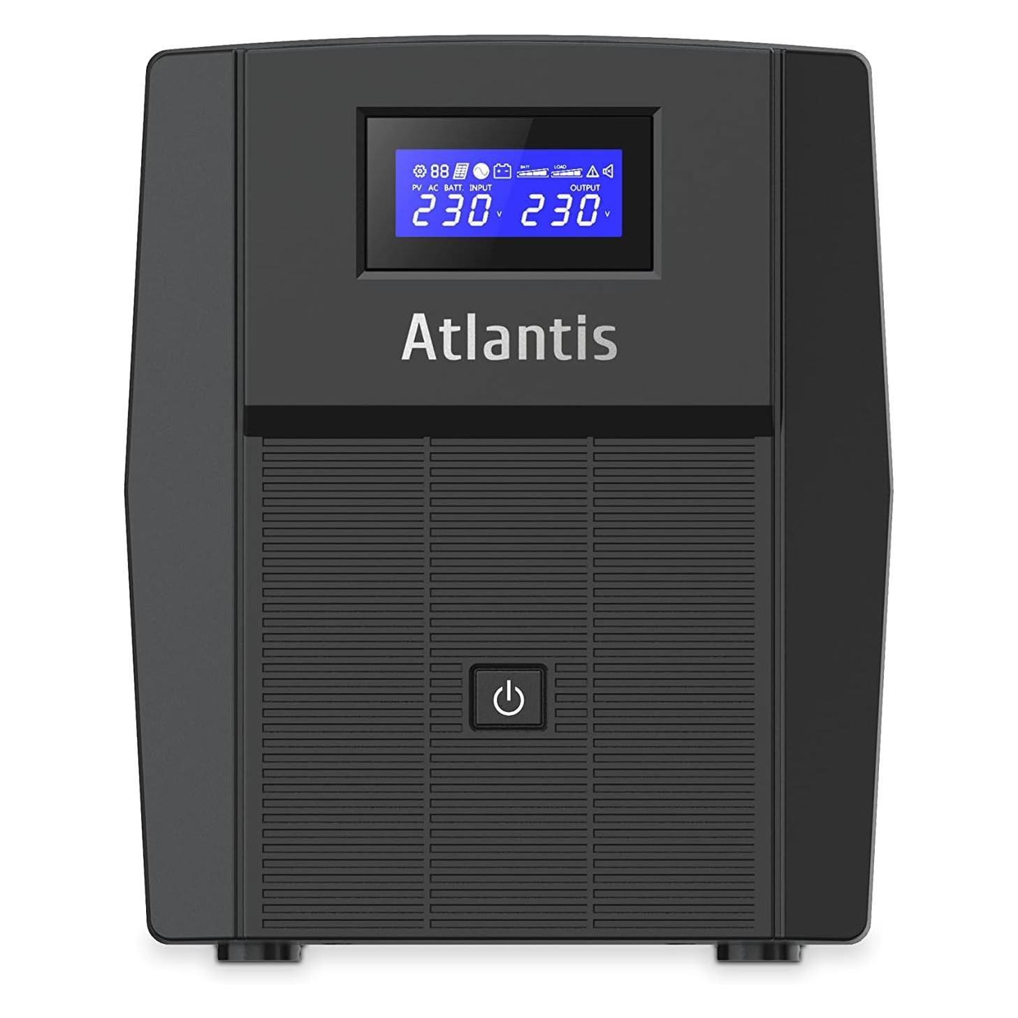 Atlantis Land A03-HP2003 Unterbrechungsfreie Stromversorgung (USV) Line Interactive 1,5 kVA 900 W 5 (1500 VA, 900 W, Line-Interaktiv USV) (A03-HP2003)
