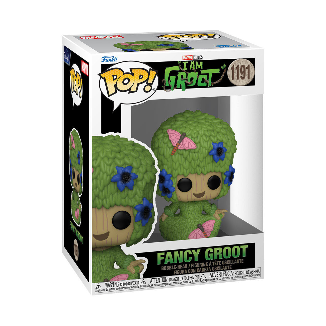 Funko Pop! Marvel Studios I Am Groot Fancy Groot 1191 Vinyl figuur