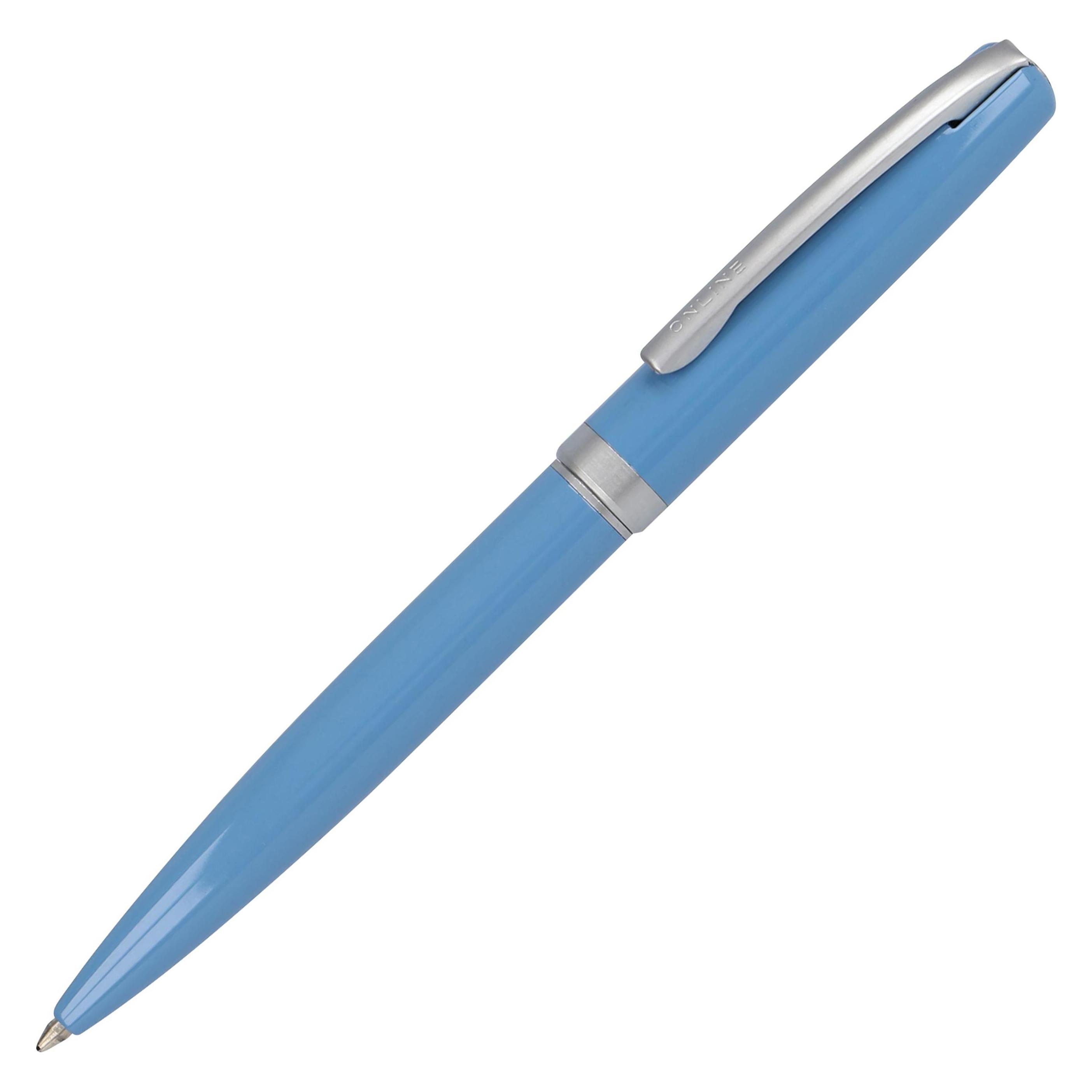 Online Kugelschreiber Blau (1x) (34654/3D)