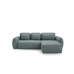 Ecksofa mit Schlaffunktion Falco ¦ grau ¦ Maße (cm): B: 304 H: 95
