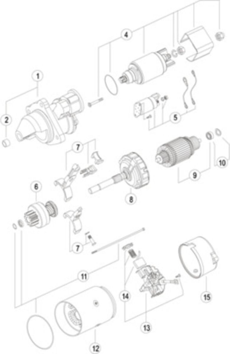 Starter MAHLE MS 148