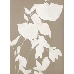 Originalbild FORTUNA WHITE (LBH 90x120x3 cm) - bunt - LBH 90x120x3 cm