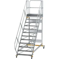 Munk Plattformtreppe 45° fahrbar Stufenbreite 1000mm - 600812
