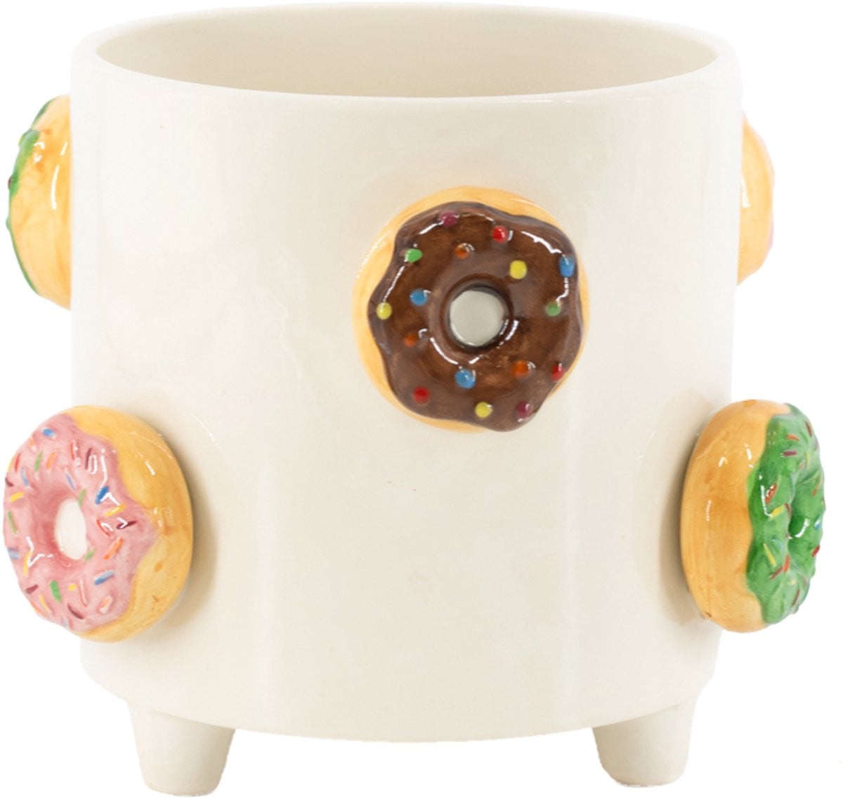 HomeBound by KY Aardewerk vaas donuts bloemenvaas