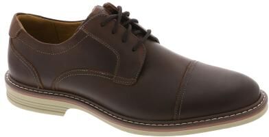 Florsheim Norwalk Cap Toe Oxford Shoes - Mens 7.5 Brown Oxford W