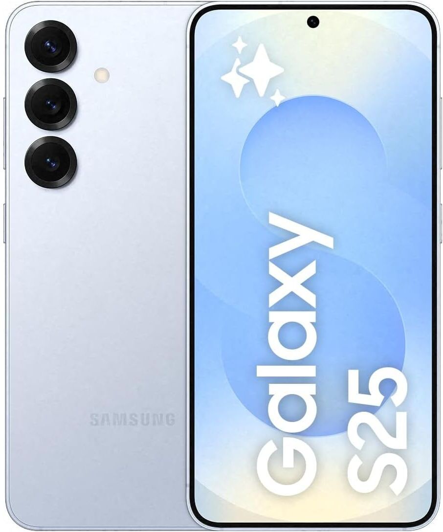 Gadcet Chadwell Heath Samsung Galaxy S25 5G 12GB RAM 128GB Storage SIM-Free Icy Blue Unlocked AI Mobile Phone, Used - Very Good