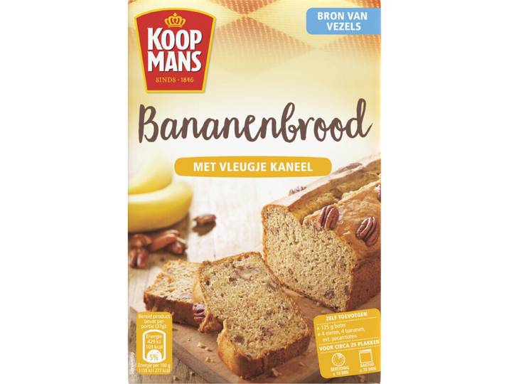 Koopmans Bananenbroodmix - 320 g