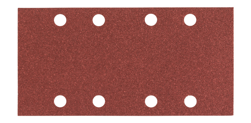 Bosch Schleifblatt C430, 93 x 186 mm, 120, 8 Löcher, 10er-Pack 2608605306