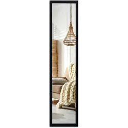 STANDSPIEGEL 156x36 cm – Schwarze Rahmen