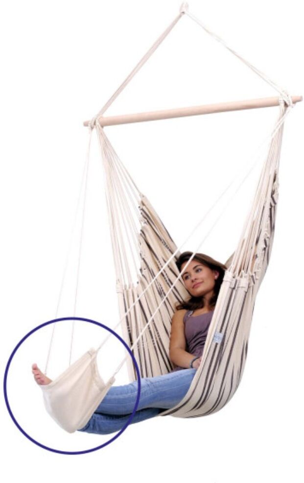 Repose-pieds NATURE pour fauteuil suspendu Amazonas