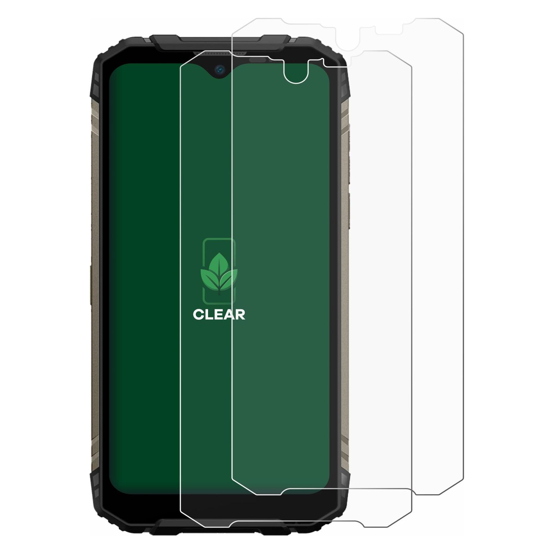 ScreenLeaf Schutzfolie für Doogee S96 Pro Displayschutz Display Schutz Folie Klar Transparent (Doogee S96 Pro) (6139936)