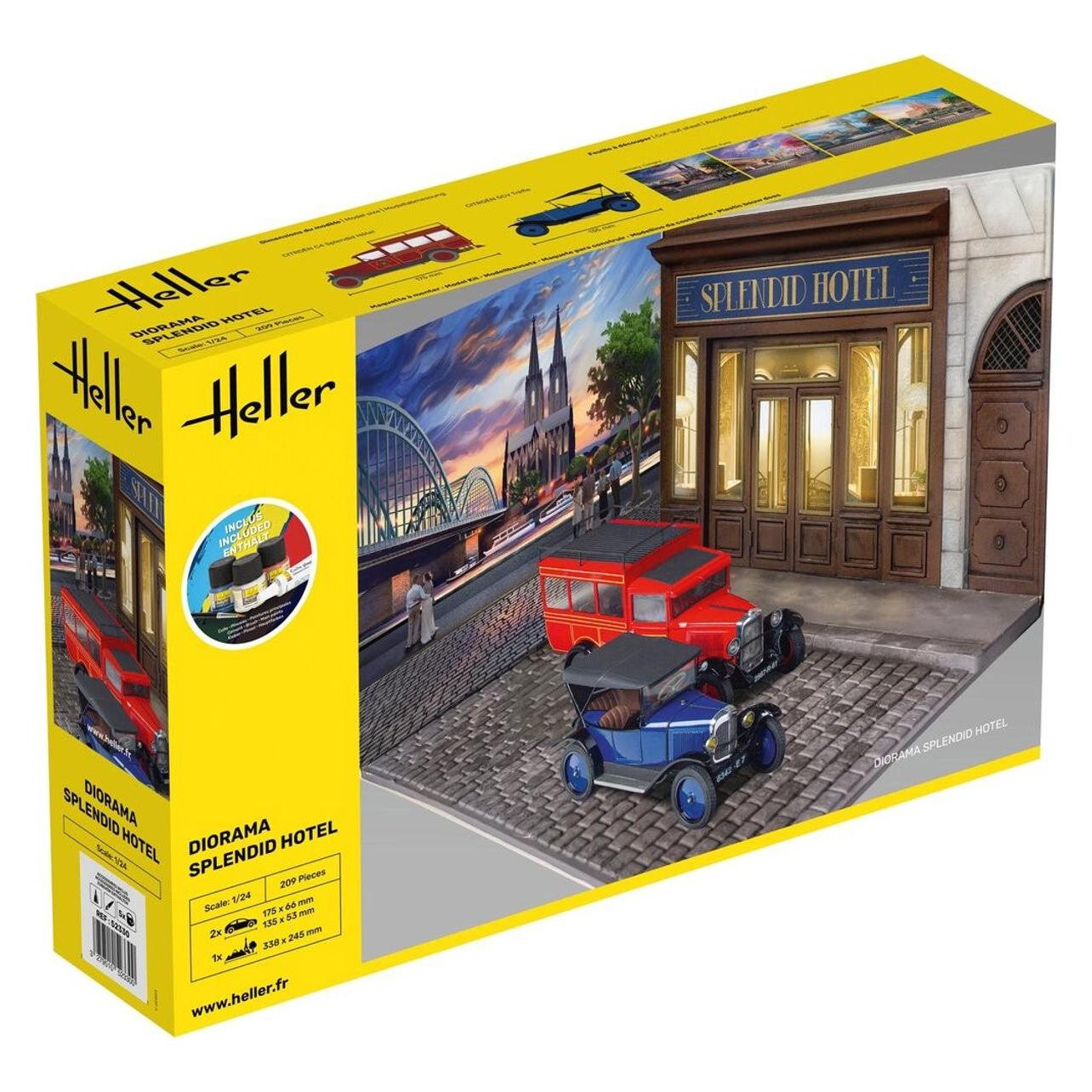 Heller STARTER KIT Diorama Splendid Hotel (52330)