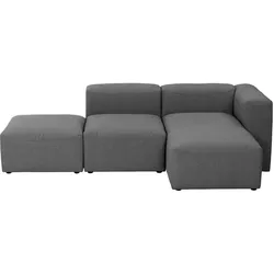 Max Winzer Ecksofa  Lena ¦ schwarz ¦ Maße (cm): B: 250 H: 73