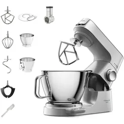 Kenwood KVC85.314SI Titanium Chef Baker Küchenmaschine 1200W