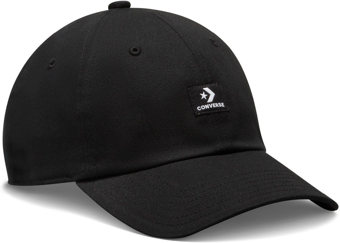 Converse Gorra unisex Star Chevron Baseball Cap .  (Única) Negro