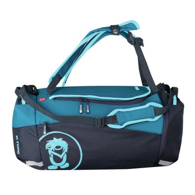 Reisetasche TROLLKIDS "KIDS DUFFLE BAG", Kinder, blau (schwarz marine, schwarz, arctic blau), Obermaterial: 100% Polyamid. Futter: 100% Polyester, Taschen Reisetasche, mit Rucksackfunktion