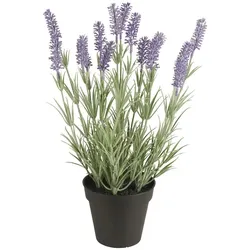 IB Laursen Künstliche Lavendelpflanze in Topf, H: 40, Ø 18 cm