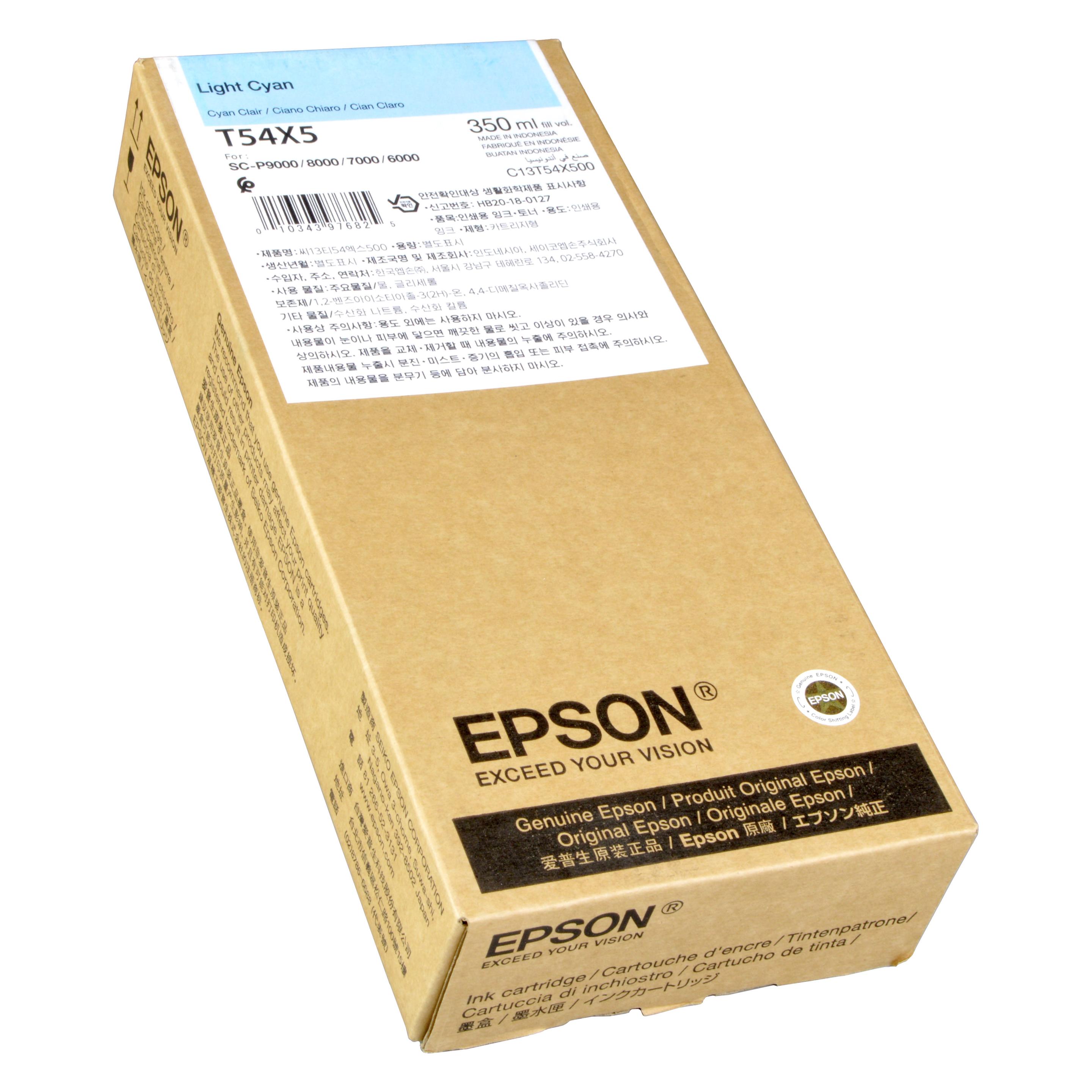 Epson Tinte light cyan 350ml (LC) (C13T54X500)